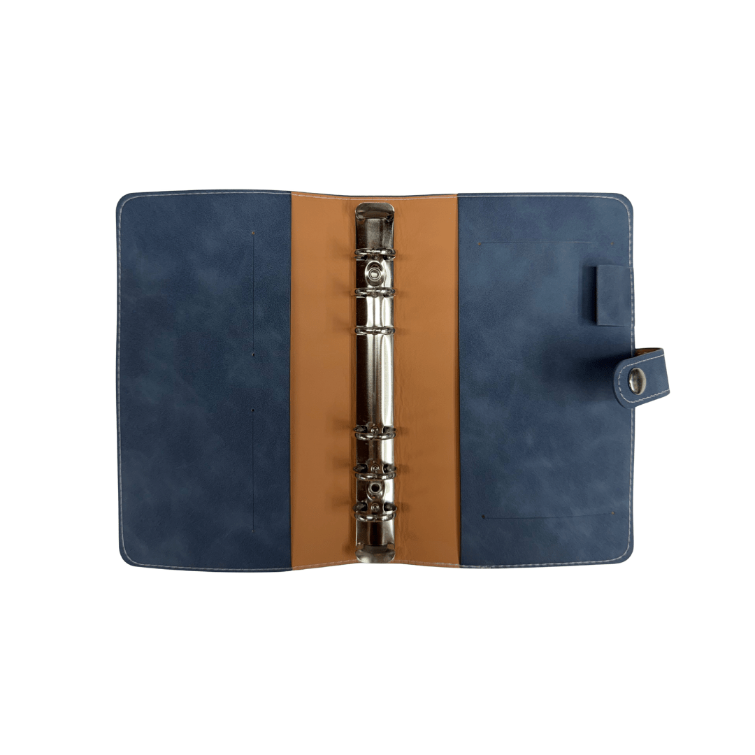 Nahla Budget Binder – Vegan Leather Cash Stuffing Binder - Splash of Charm