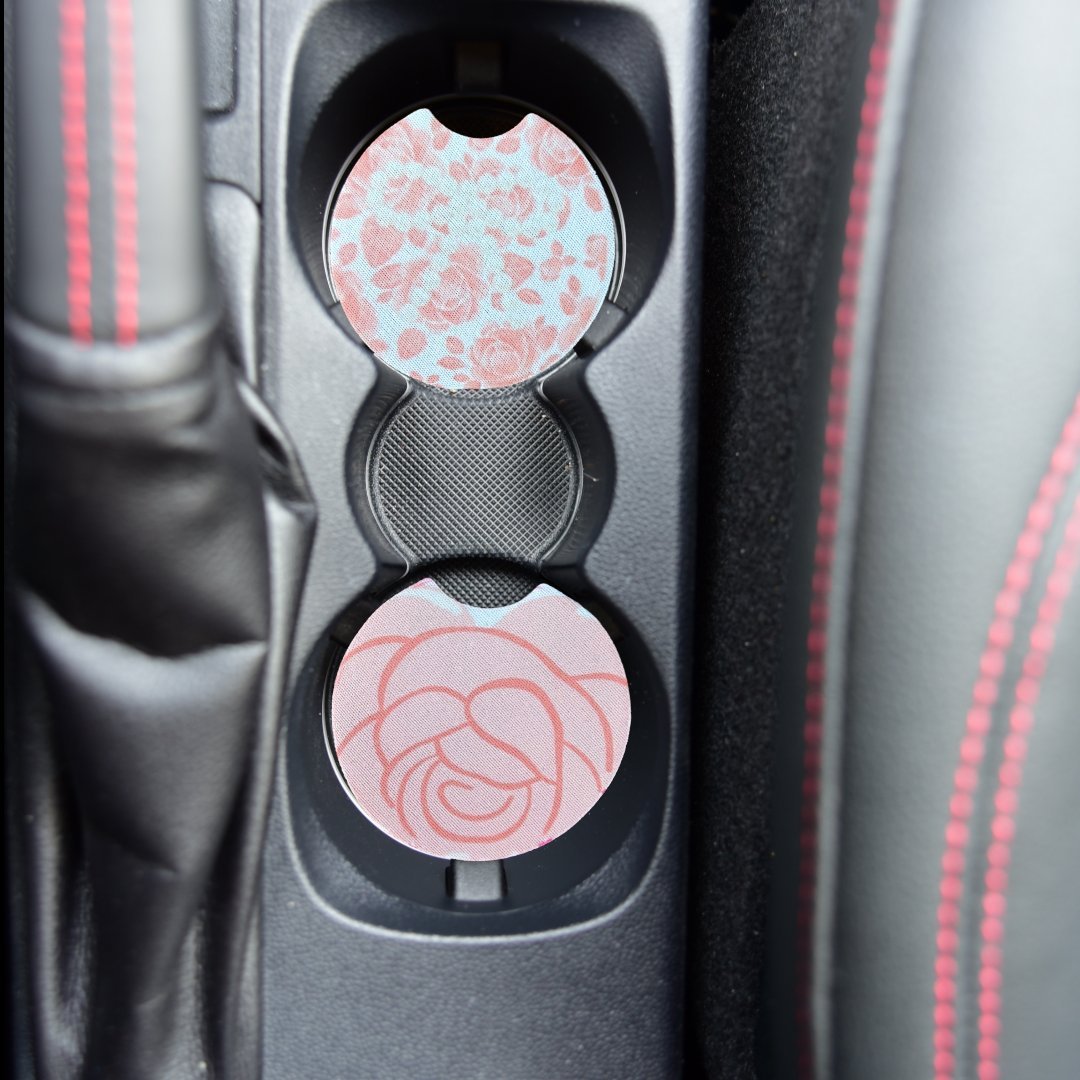 Neoprene Car Coaster Set - Splash of Charm