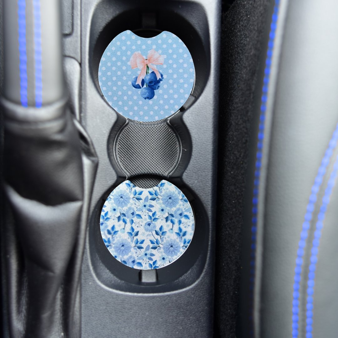 Neoprene Car Coaster Set - Splash of Charm