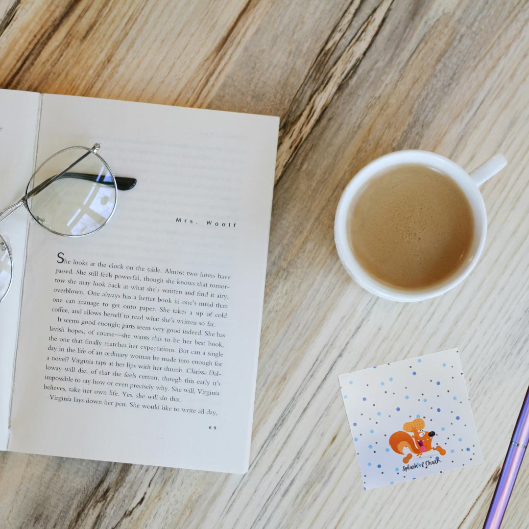 Nutz the Squirrel Post-It Notes – Fun & Functional Sticky Notes - Splash of Charm