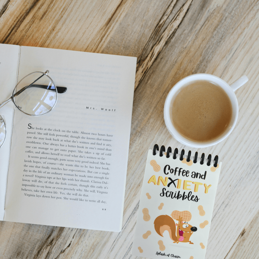 Nutz the Squirrel Spiral Scribble Pad - Splash of Charm