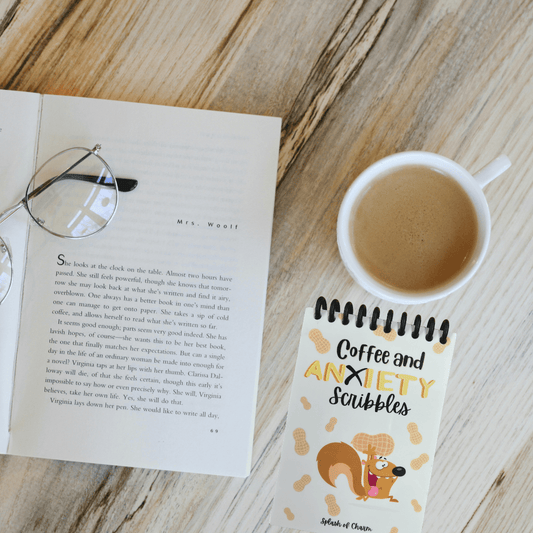 Nutz the Squirrel Spiral Scribble Pad - Splash of Charm