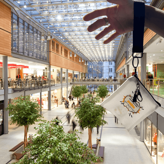 Overthinking Anxious Ray of Sunshine Wristlet Go - Bag Pouch – Funny Accessory - Splash of Charm