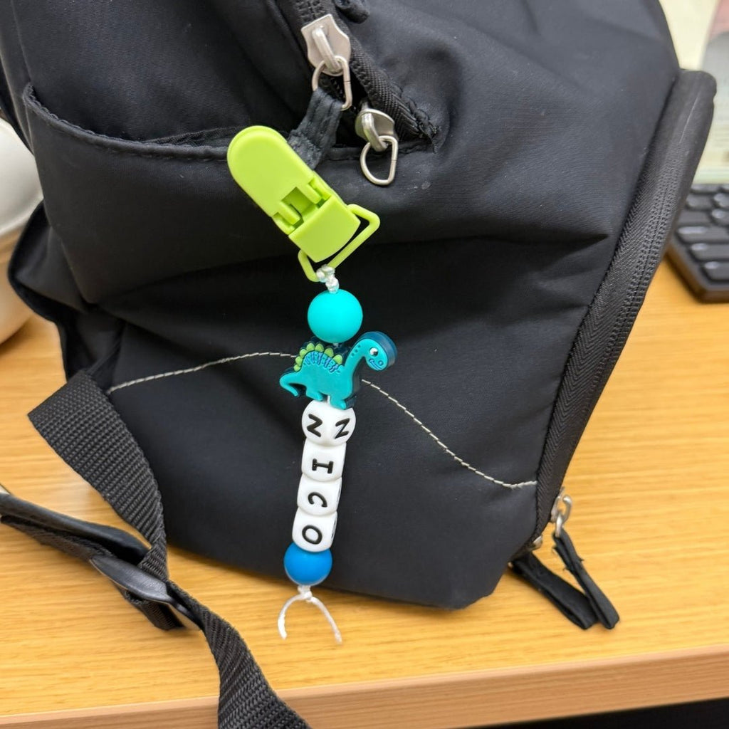 Personalized Name Bag Charm - Splash of Charm