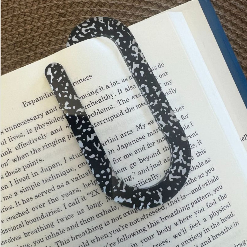 School Themed Jumbo Paper Clip - Splash of Charm