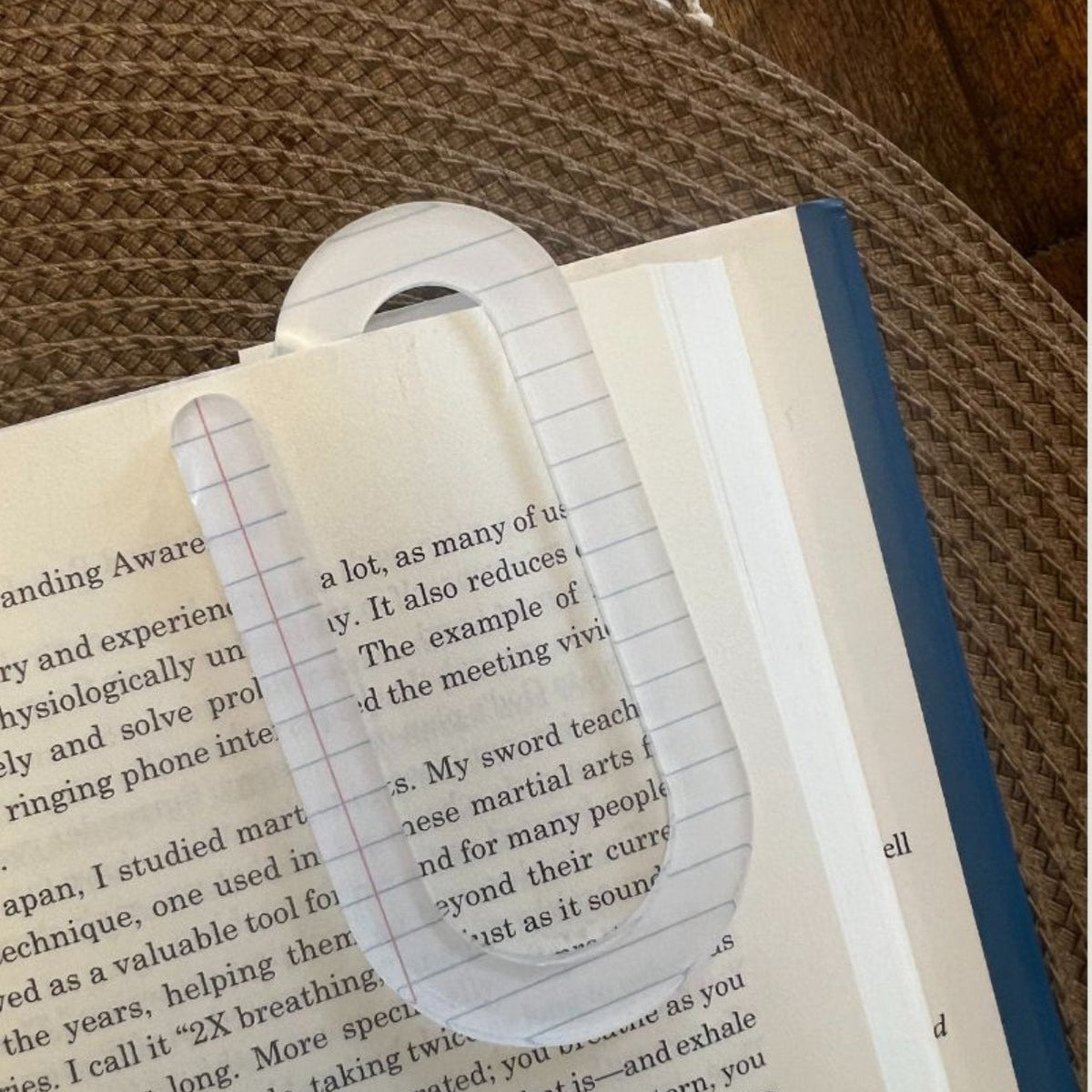 School Themed Jumbo Paper Clip - Splash of Charm
