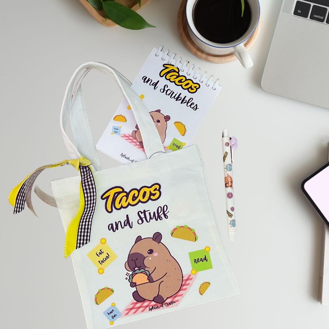 Scribble & Go Bundle, Taco the Capybara - Splash of Charm