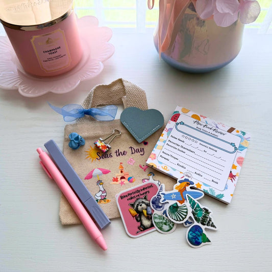 Seas the Day Reader Bundle | Beach Book Lover Gift Set - Splash of Charm