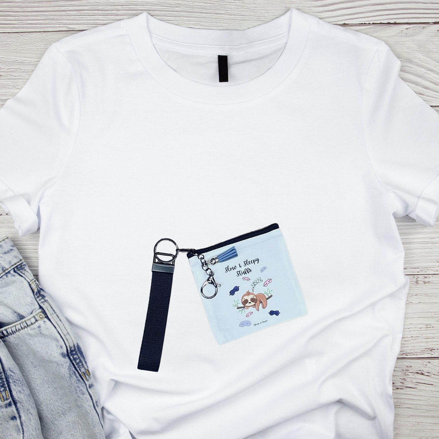 Sleepy the Sloth Wristlet Go - Bag - Splash of Charm