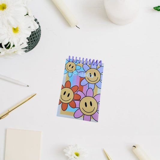 4x6 Spiral Scribble Pad – Compact Notepad for Notes & Doodles - Splash of Charm