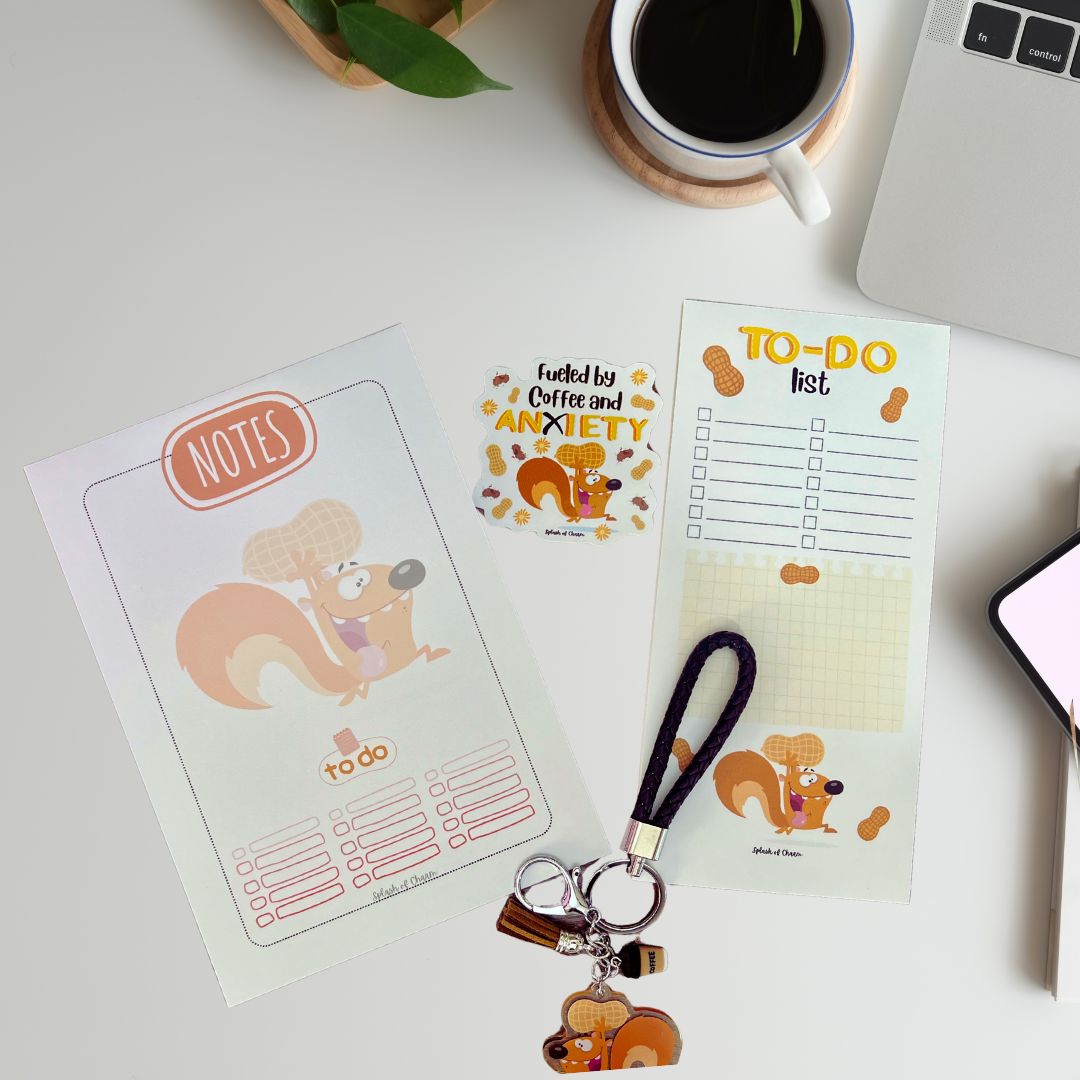 Sweet Organization Bundle, Nutz the Squirrel - Splash of Charm