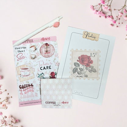 Sweet Start Stationery Bundle – Cute Desk & Writing Accessories Gift Set - Splash of Charm