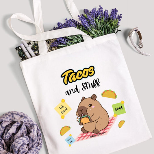 Taco the Capybara Mini Tote - Splash of Charm
