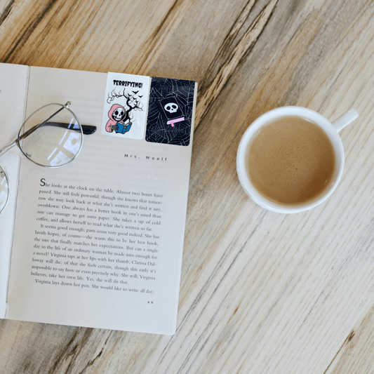 Terrifying Ghost Magnetic Bookmark - Splash of Charm