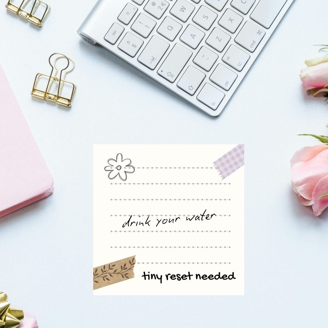 Tiny Reset Needed Post - it® Sticky Notes - Splash of Charm