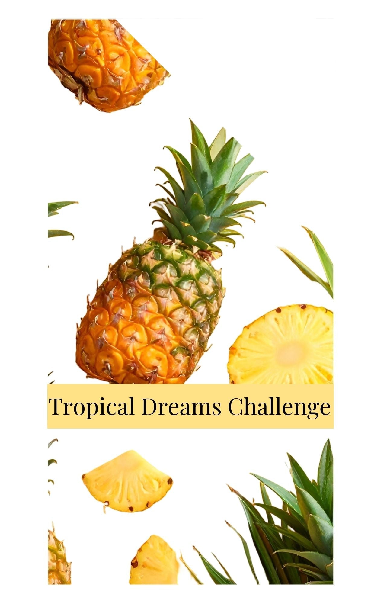 Tropical Dreams Savings Challenge – $1,000 Pineapple Savings Tracker - Splash of Charm