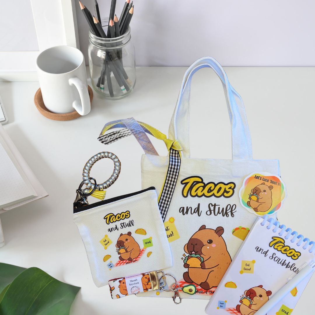 Weekend Planner Bundle, Taco the Capybara - Splash of Charm