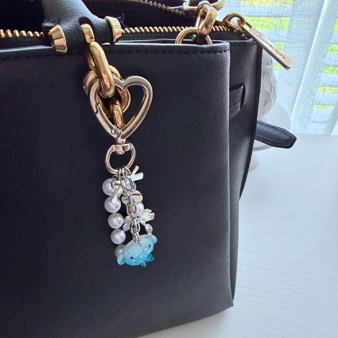 Whale Shark Purse Charm | Ocean-Inspired Bag Charm - Splash of Charm